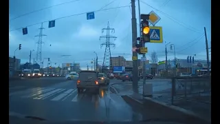 Проезд перекрестка на желтый сигнал светофора... Случилось ДТП, кто виноват?!