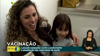 Campanha de Vacinação contra a Poliomielite começa em todo o país