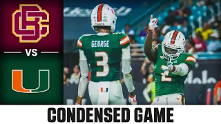 Bethune-Cookman vs Miami Condensed Game | 2023 ACC Football