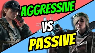 When to be Passive and when to be Aggressive - Rainbow Six Siege  (PS4/XBOX )