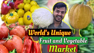 CRAZY Fruit And Vegetable Market in the world