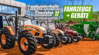 LS 17 PLATINUM Edition: Alle FAHRZEUGE und GERÄTE im Farming Simulator 2017 Platinum AddOn!