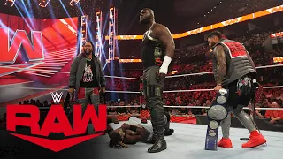 R-Truth and Omos interrupt The Usos’ war of words with The Street Profits: Raw, July 11, 2022