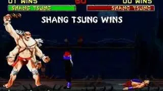Mortal Kombat II - Fatality 1 - Shang Tsung