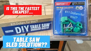 Fulton Table Saw Sled Kit With Micro Jig  |  DIY Table Saw Sled