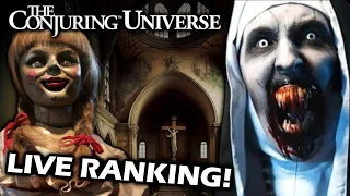 Ranking The Conjuring Universe LIVE!