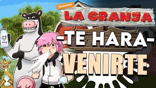 el MEJOR juego de NICKELODEON te SACARA la LECHE | LA GRANJA