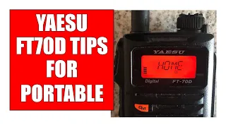 GET MORE FROM YOUR YAESU FT70D | USING THE "HOME" FEATURE