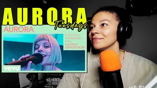 AURORA - The Woman I Am (Live) Vevo | Reaction