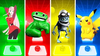 Crazy Frog Vs Pikachu Vs 2 Phut Hon Vs Garten of Banban - Tiles Hop EDM Rush!