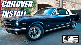 Installing Coilovers On A 1965 Ford Mustang! Coilover Kit