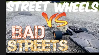 “I CAN’T RIDE STREET WHEELS BECAUSE OF MY BAD ROADS” tips how to use street wheels with bad roads