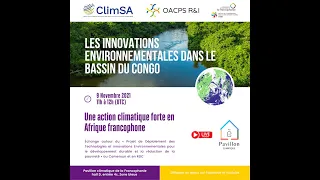 Les innovations environnementales dans le Bassin du Congo.