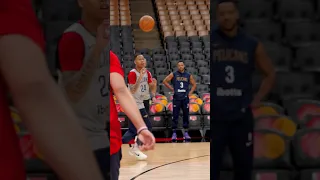 Pelicans Shootaround in Toronto  #pelicans #nba #shorts