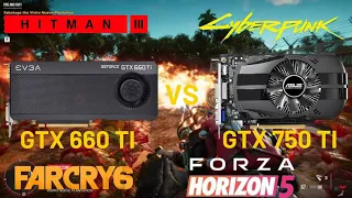 GTX 660 Ti 2GB VS GTX 750 Ti 2GB | Who Is Good For Gaming