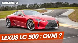 Essai : Lexus LC 500, sportive, GT, ou OVNI ?