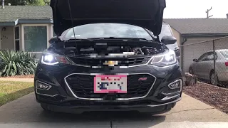 Chevy Cruze RS (Gen 2) LED Upgrades