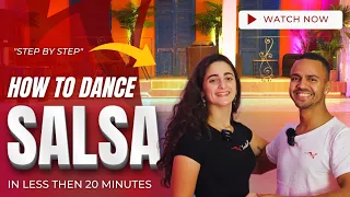 Learn Salsa dancing in just 20 minutes | Salsa tutorial | Step by step how to dance Salsa