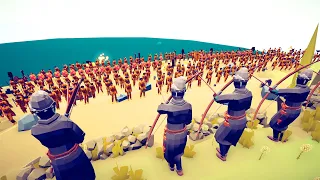 150x KNIGHT ATTACK ENEMY CASTLE - Totally Accurate Battle Simulator TABS