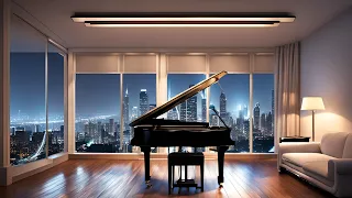 Relaxing Piano for a Nighttime in the City | Sao Vang