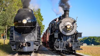 NW 611 & 475- Reunion Of Steam | Lerro Productions Sunset Photo Charter