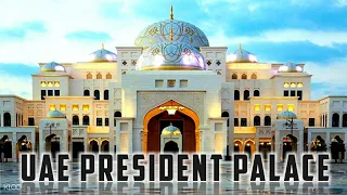 [4K] SPECTACULAR! UAE Ruler Presidential Palace QASR AL WATAN ABU DHABI! Full Walking Tour!