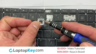 Replace Keyboard Key HP PAVILION Gaming 15 CX | Fix Laptop Installation Repair 15-CX