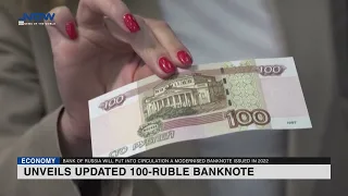 Russian Central Bank unveils updated 100-ruble banknote