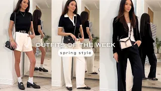 OUTFITS OF THE WEEK | SPRING STYLE