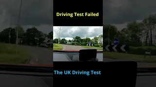 Why the learner failed a driving test