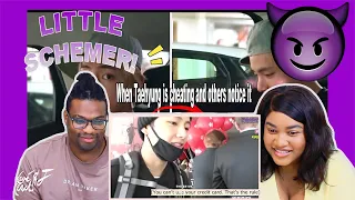 When Taehyung is cheating and others notice it - he looks so cute [BTS]| REACTION