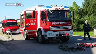 Verkehrsunfall auf Wiener Straße in Schlatt fordert zwei Verletzte