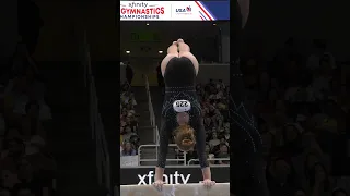 Dulcy Caylor Balance Beam 2023 Xfinity US Championships Senior Women Day 2 Slow Motion #shorts 1