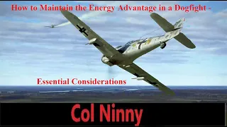 (166) IL-2 How to Maintain the Energy Advantage in a Dogfight - Essential Considerations