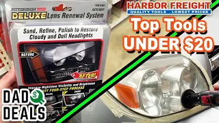 Top Tools UNDER $20 You SHOULD Be Buying at Harbor Freight Tools | Dad Deals