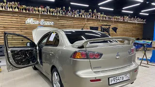 Отличная связка акустика + сабвуфер👍 Автозвук в Mitsubishi Lancer