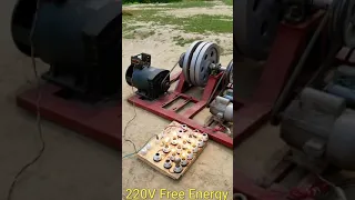 Homemade 220v Free Energy Generator