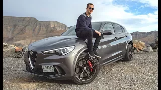 L'ALFA ROMEO STELVIO QUADRIFOGLIO EST UN SUV-SUPERCAR! ESSAI À DUBAI!