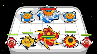 SPINNER FIGHT: Merge Master - Spin Blade Evolution ★ Battle Simulator