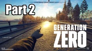 GENERATION ZERO [PS4 PRO] Gameplay Walkthrough Part 2 - Game Breaking Bug! (No Commentary)