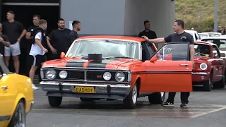 Epic Muscle Car Chaos @ Sydney Dragway Team Kavvalos by Gary Koutzoumis/SMC Private Drag Day event