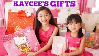 Kaycee's 10th Birthday Gift Opening