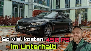 BMW F80 M3 KOSTENCHECK - Diese monatlichen Ausgaben musst Du mind. einplanen!