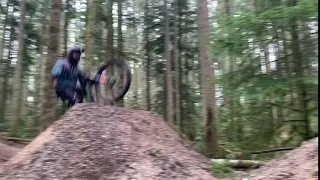 20+ feet jump on Flying Squirrel, Duthie Hill, WA