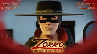 Kroniki Zorro | Epizod 6 | ARMATY MONTEREY | kreskówki dla dzieci