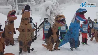 スキー場にティラノサウルス　スマホ撮影し捕獲　鳥取・大山　日本海新聞