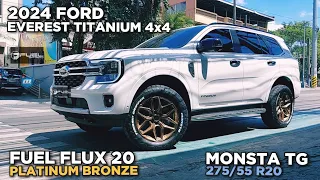 2024 Ford Everest Titanium | Fuel Flux 20" | Monsta Terrain Gripper 275x55 R20 @ RNH Tire Supply