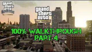 GTA San Andreas Definitive Edition | 100% Walkthrough Part 4 Sweet, Ceaser & Ryder's Missions