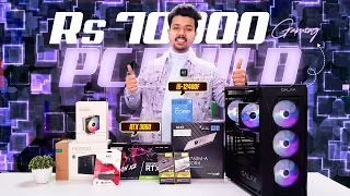 Rs 70000 Gaming & Editing PC Build 2024 | Intel i5-12400F & RTX 3060