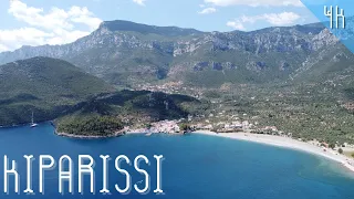 4K Drone Video of Kiparissi | Lakonia, Greece